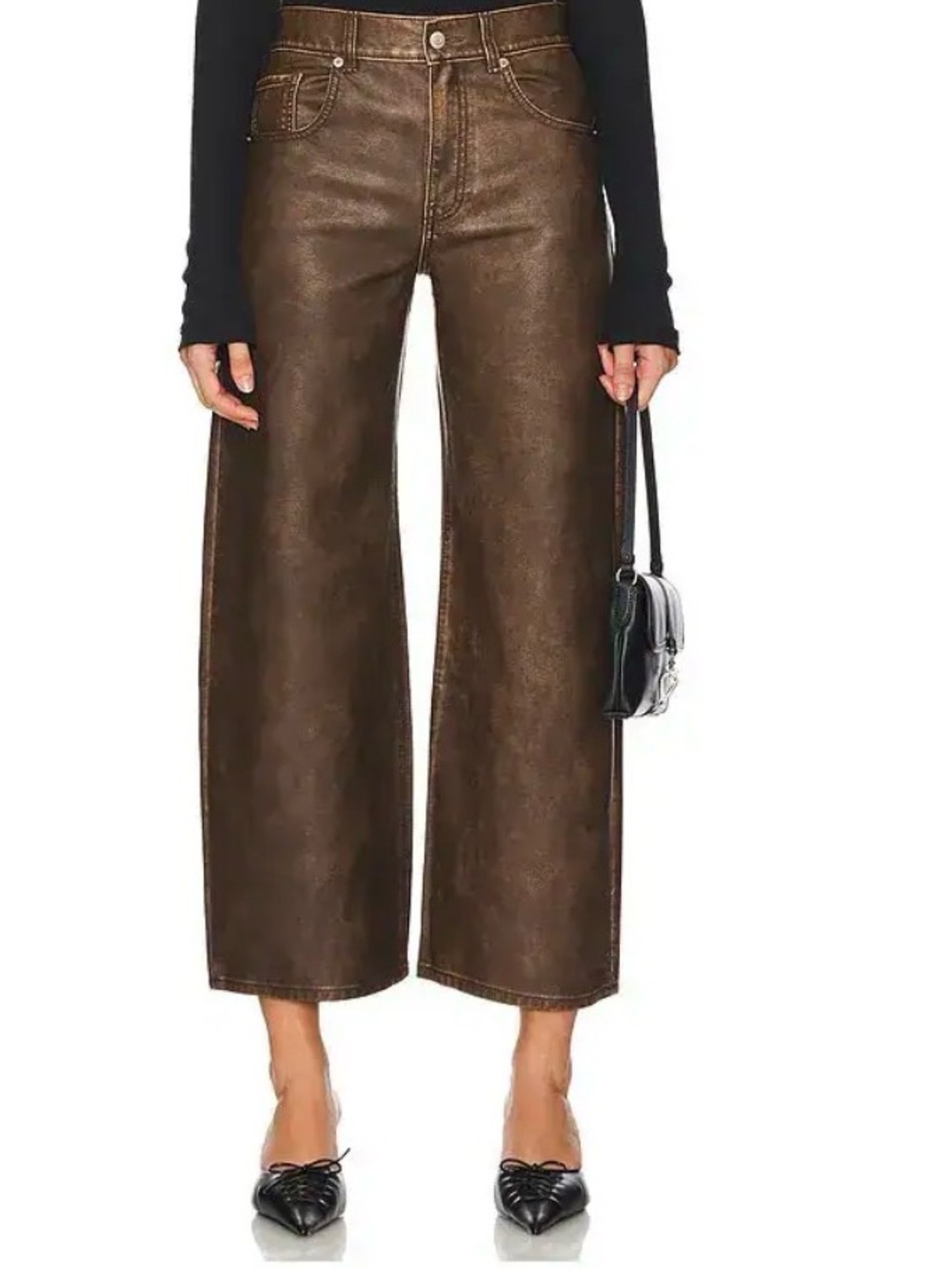 FREE PEOPLE 
We The Free Misha Faux Leather Pant